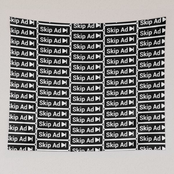 Item preview, SkipAd WhiteArt designed and sold by Primal Mistry.