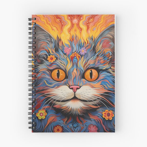 Item preview, Louis Wain Schizophrenia Cat Painting For Cat Lovers designed and sold by Petsthetic.