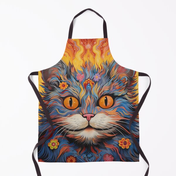 Item preview, Louis Wain Schizophrenia Cat Painting For Cat Lovers designed and sold by Petsthetic.