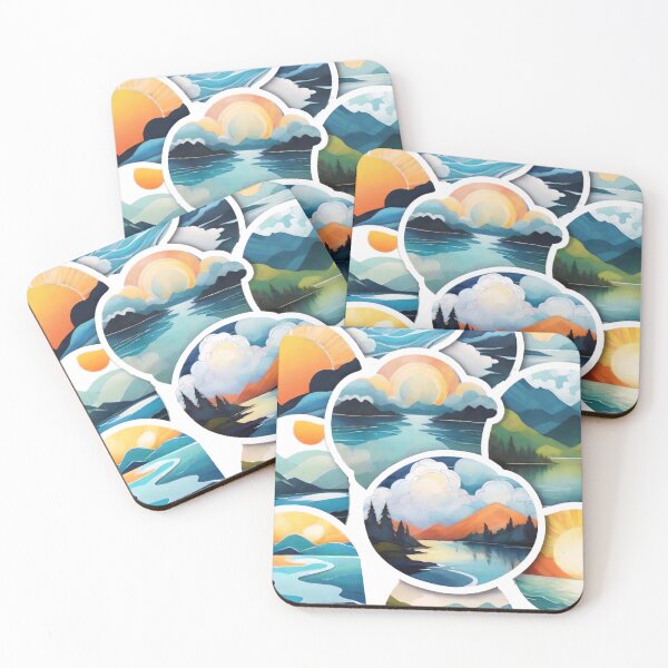 Item preview, Abstract Landscape Odyssey: Visualizing Natural Scenes (255) designed and sold by WASjourney.