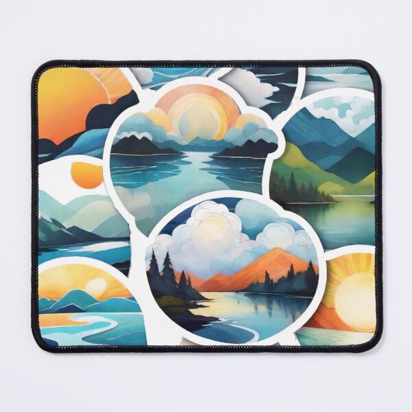 Item preview, Abstract Landscape Odyssey: Visualizing Natural Scenes (255) designed and sold by WASjourney.