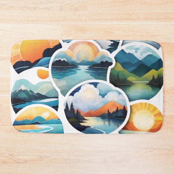 Item preview, Abstract Landscape Odyssey: Visualizing Natural Scenes (255) designed and sold by WASjourney.