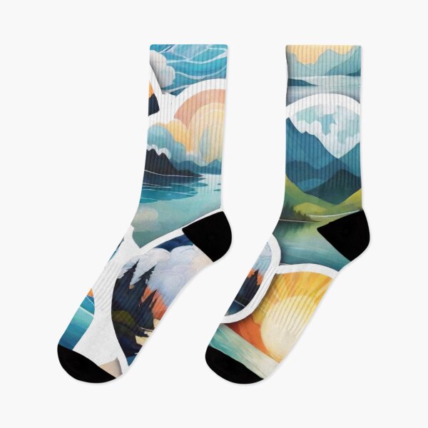Item preview, Abstract Landscape Odyssey: Visualizing Natural Scenes (255) designed and sold by WASjourney.