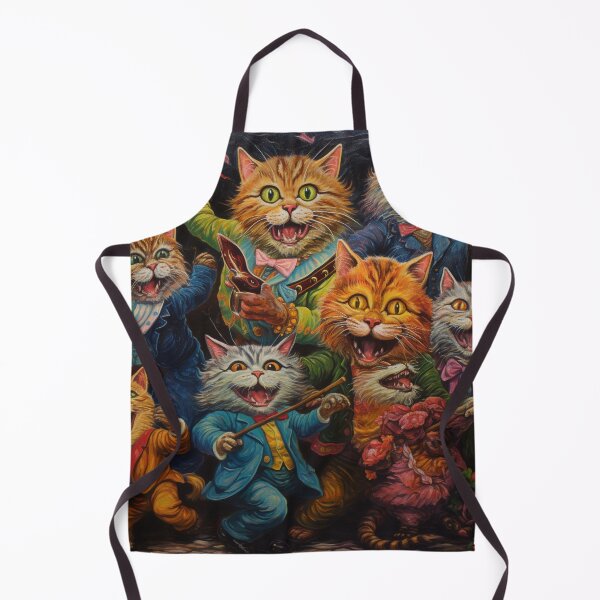 Item preview, Louis Wain Schizophrenia Cat Painting For Cat Lovers designed and sold by Petsthetic.