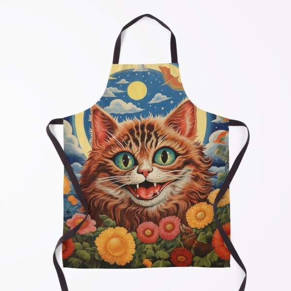 Item preview, Louis Wain Schizophrenia Cat Painting For Cat Lovers designed and sold by Petsthetic.