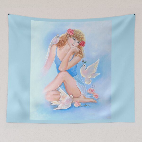 Item preview, DANCER WITH DOVES designed and sold by Judy Mastrangelo.