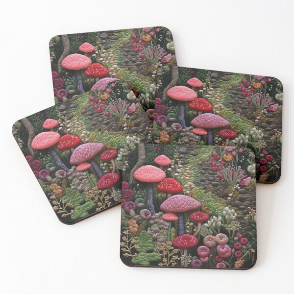 Item preview, Alice in Wonderland Mushrooms designed and sold by KuolemaSyndrome.