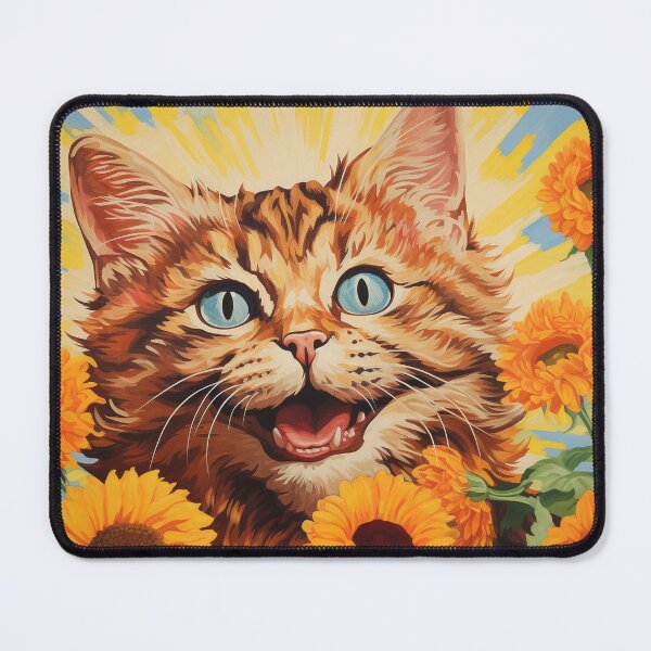Item preview, Louis Wain Schizophrenia Cat Painting For Cat Lovers designed and sold by Petsthetic.