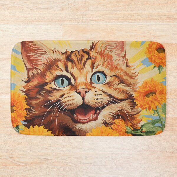 Item preview,  Louis Wain Schizophrenia Cat Painting For Cat Lovers designed and sold by Petsthetic.