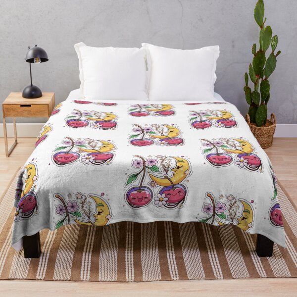 Item preview, Moon with Cherries  designed and sold by HanaiPrint.
