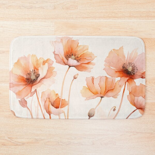 Item preview, Peach Poppy Petal Summer Serenade designed and sold by artsandsoul.