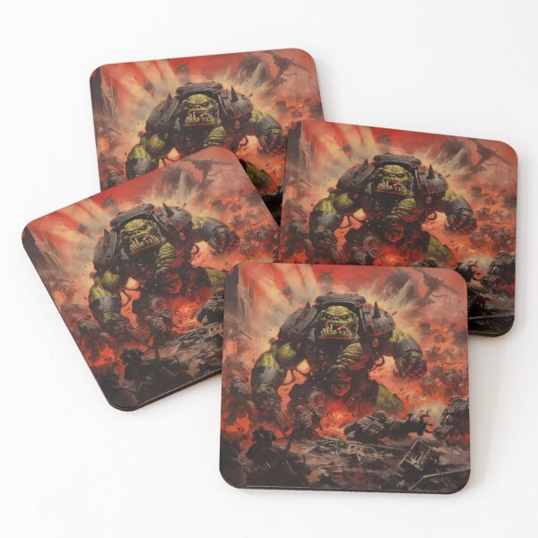 Item preview, Charging Giant Ork 40K designed and sold by Modern-Classic.