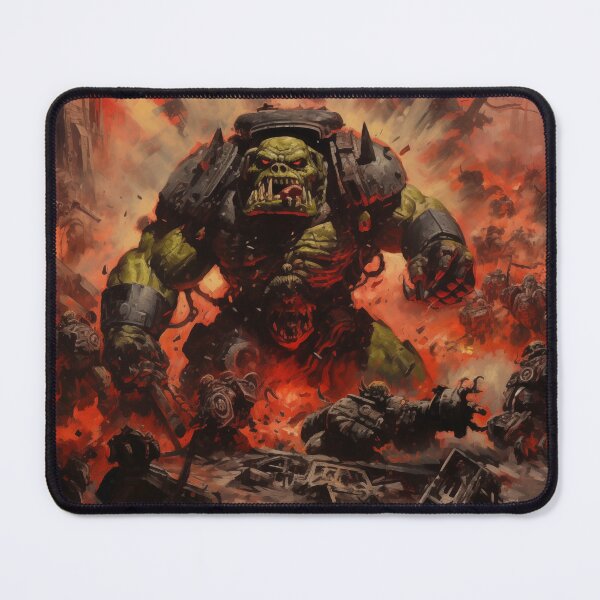 Item preview, Charging Giant Ork 40K designed and sold by Modern-Classic.