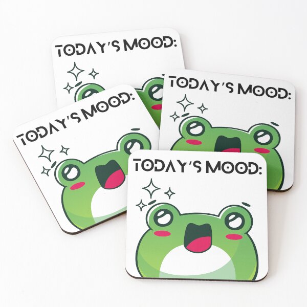 Item preview, Today's Mood- Amazed Frog designed and sold by JoyGDesigns.