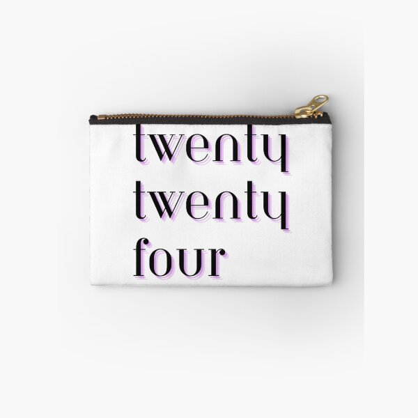 Item preview, Twenty Twenty Four (2024) Purple Text Design New Years designed and sold by helloiamskye.
