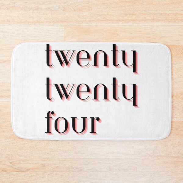 Item preview, Twenty Twenty Four (2024) Red Text Design New Years designed and sold by helloiamskye.