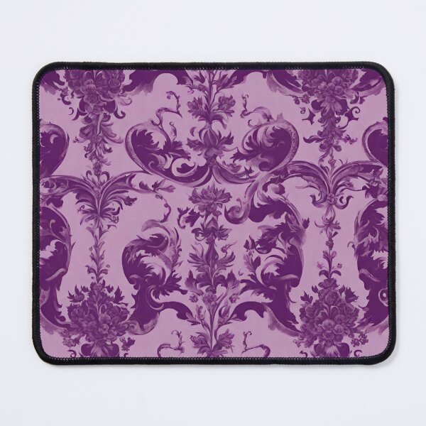 Item preview, Purple Art Deco Floral Pattern designed and sold by ArDecoS.