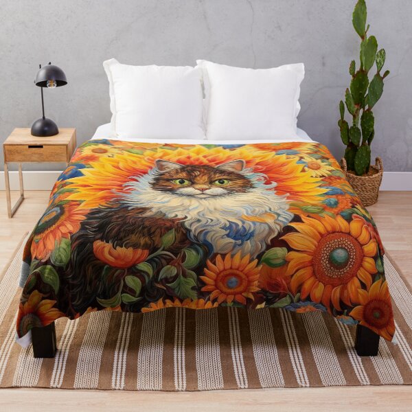 Item preview, Louis Wain Schizophrenia Cat Painting For Cat Lovers designed and sold by Petsthetic.