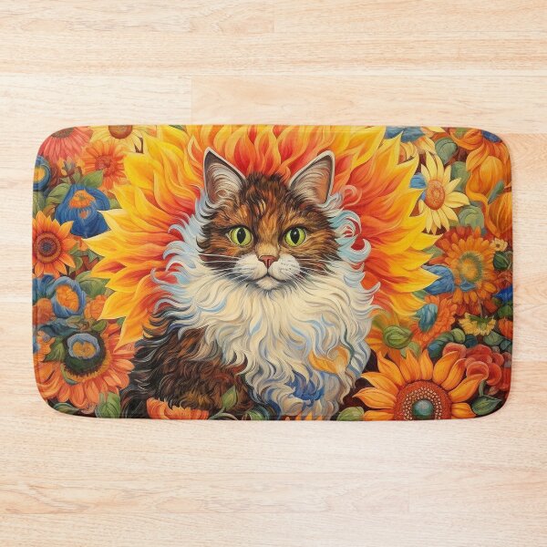 Item preview, Louis Wain Schizophrenia Cat Painting For Cat Lovers designed and sold by Petsthetic.