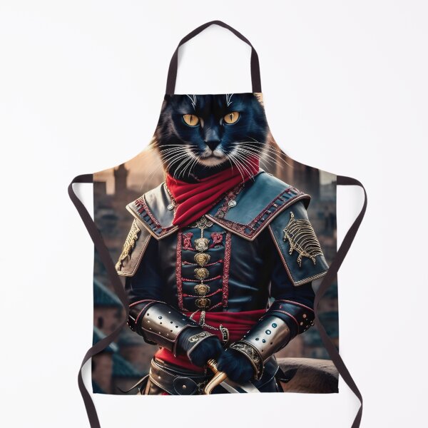 Item preview, A cat assassin in front of an eastern city designed and sold by LordFalcon.