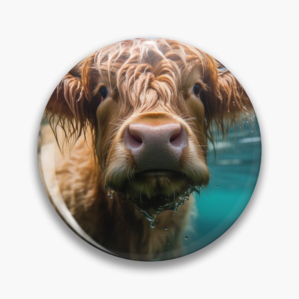 Item preview, Highland Cow Aquatics designed and sold by Modern-Classic.