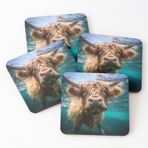 Item preview, Highland Cow Aquatics designed and sold by Modern-Classic.