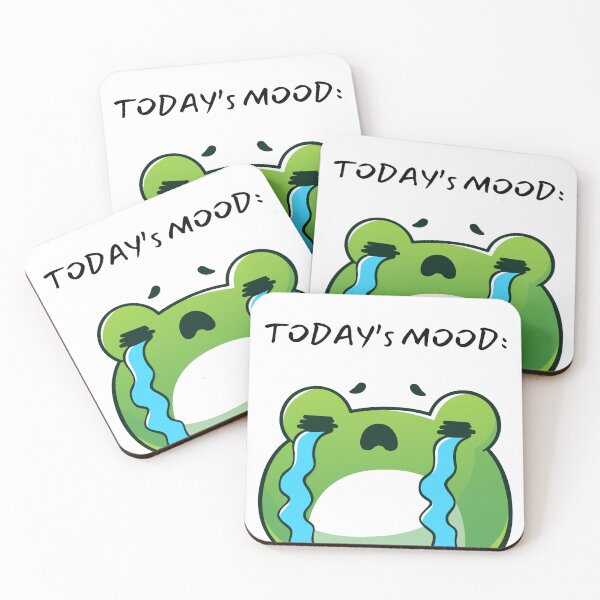 Item preview, Today's Mood- Sad Crying Frog designed and sold by JoyGDesigns.