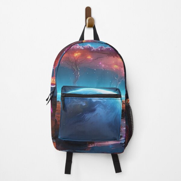 Item preview, Celestial Sojourn: A Traveler's Reflection under Cosmic Canopy designed and sold by ArtComixHaven.