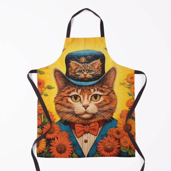 Item preview, Louis Wain Schizophrenia Cat Painting For Cat Lovers designed and sold by Petsthetic.