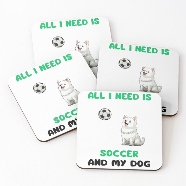 Item preview, All I need is soccer and my dog designed and sold by Gilpro Designs.