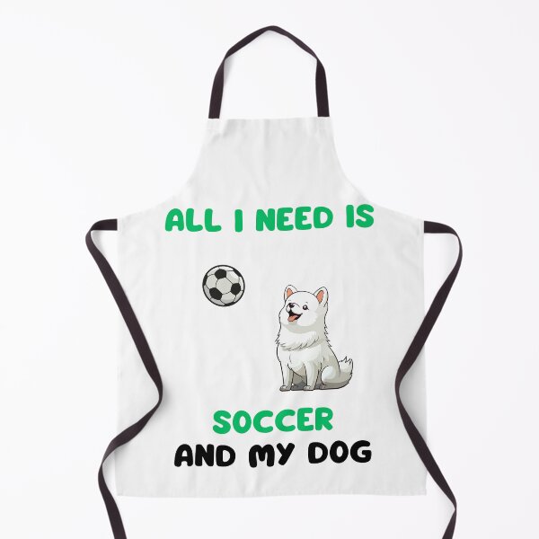 Item preview, All I need is soccer and my dog designed and sold by Gilpro Designs.