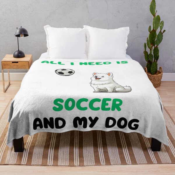 Item preview, All I need is soccer and my dog designed and sold by Gilpro Designs.