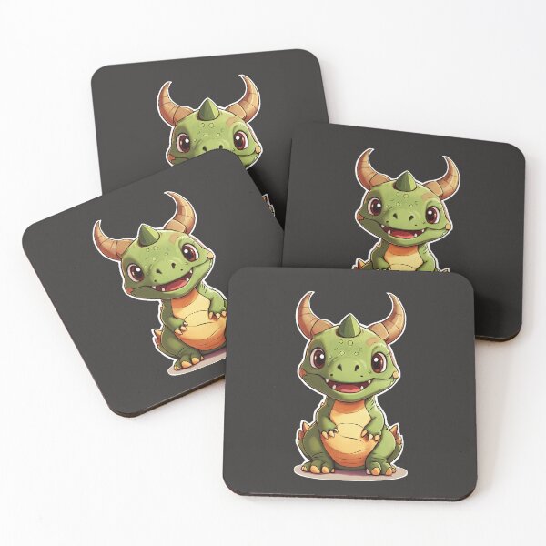 Item preview, Cute Green Dragon designed and sold by Unlimited-Store.