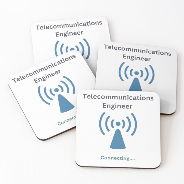 Item preview, Telecommunications Engineer connecting designed and sold by ShopWearInspire.