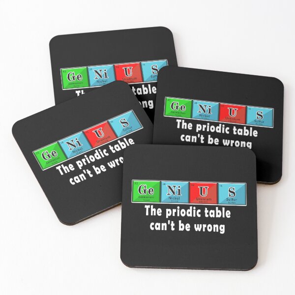 Item preview, Genius Periodic Table designed and sold by Bukhisz.