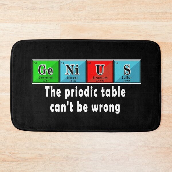 Item preview, Genius Periodic Table designed and sold by Bukhisz.