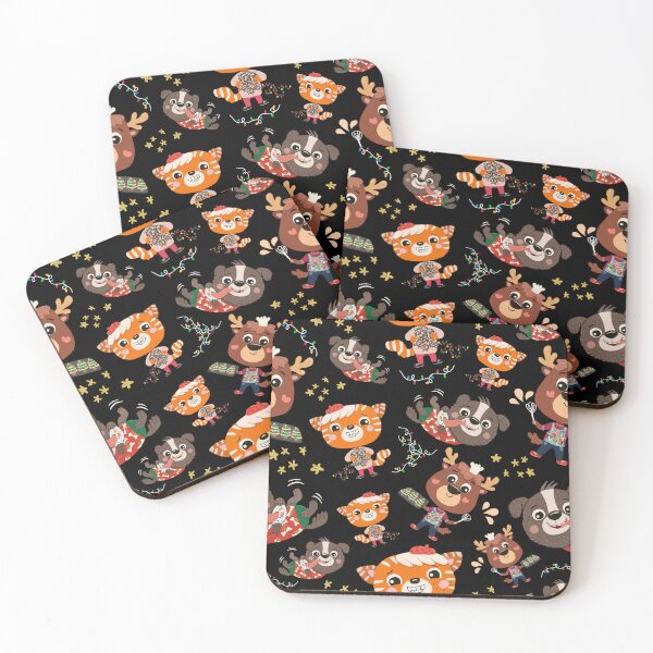 Item preview, Cute Christmas Animals designed and sold by Bianca Nita.