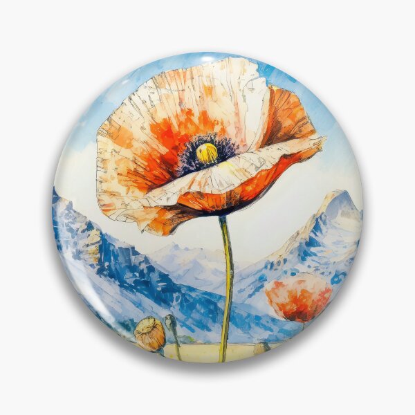 Item preview, Poppy Mountain designed and sold by dianasunandmoon.