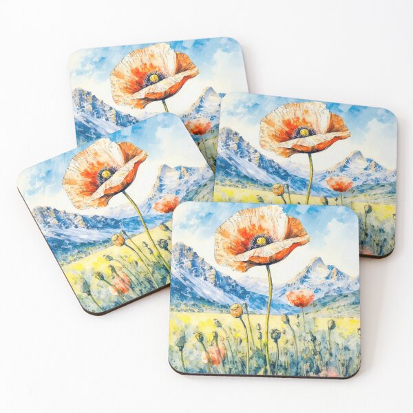 Item preview, Poppy Mountain designed and sold by dianasunandmoon.