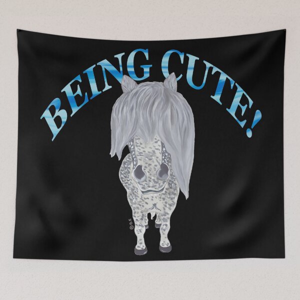 Item preview, FALABELLA HORSE BEING CUTE designed and sold by BeritValk.
