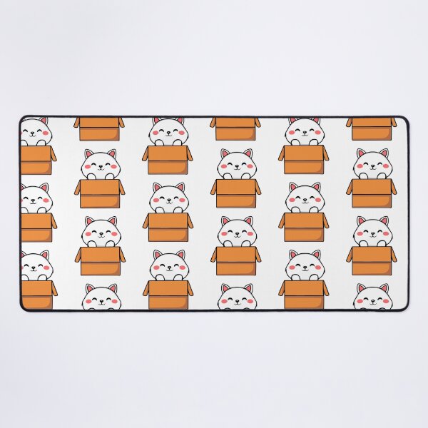 Item preview, cat box and cat litter box: Cat in box or Cardboard box designed and sold by The  Knick Knack Nook.