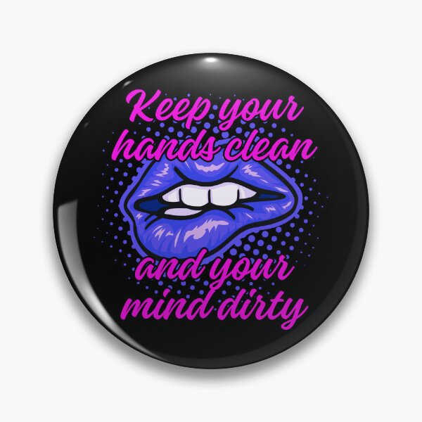 Item preview, KEEP YOUR HANDS CLEAN designed and sold by BootsNCatsStore.