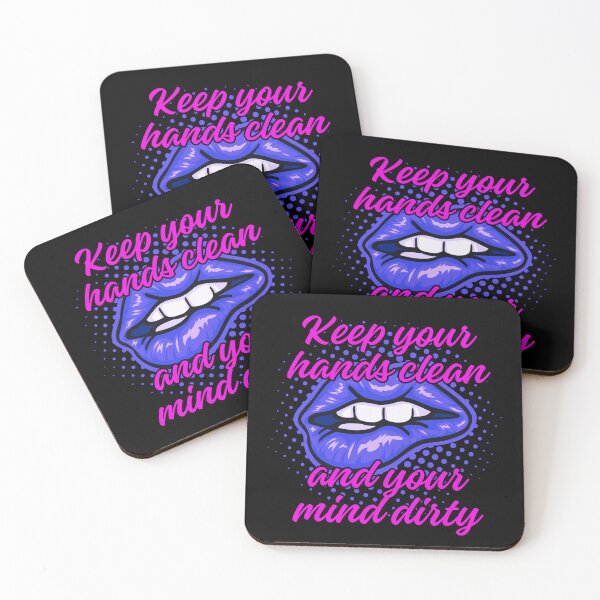 Item preview, KEEP YOUR HANDS CLEAN designed and sold by BootsNCatsStore.