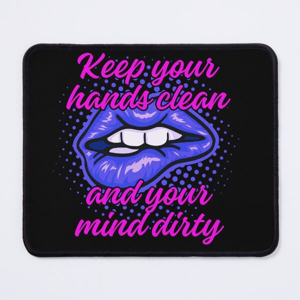Item preview, KEEP YOUR HANDS CLEAN designed and sold by BootsNCatsStore.