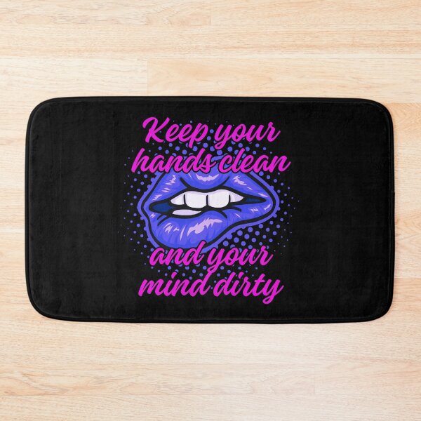 Item preview, KEEP YOUR HANDS CLEAN designed and sold by BootsNCatsStore.