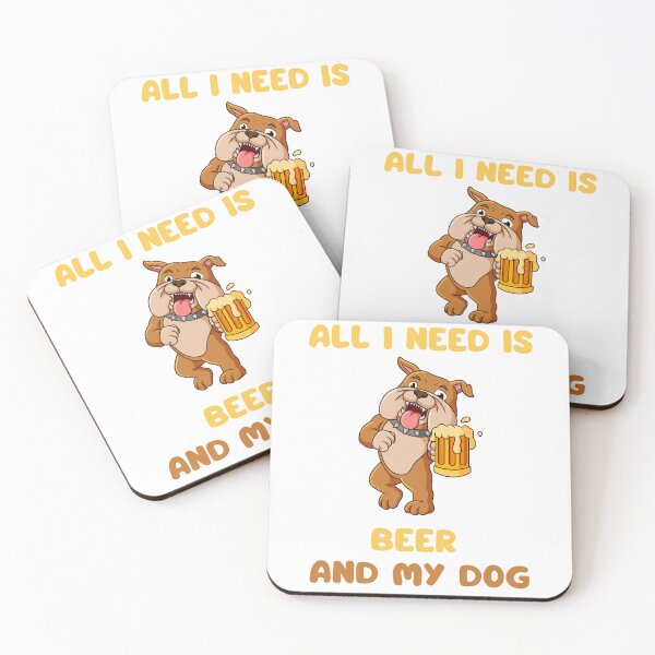 Item preview, All I need is beer and my dog designed and sold by Gilpro Designs.