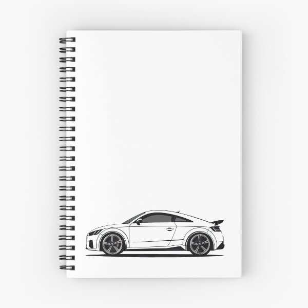 Item preview, Audi TT white design designed and sold by Jerhus.