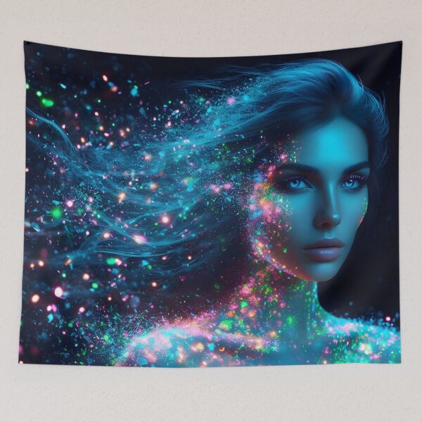 Item preview, Vivid Disintegration designed and sold by AI-Only Creations.