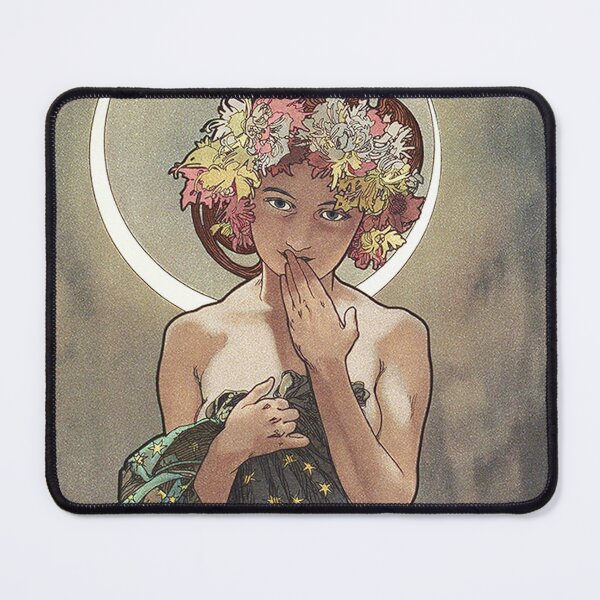 Item preview, The Moon, by Alphonse Mucha. (Original colors) HIGH DEFINITION designed and sold by MINDTHECHERRY.
