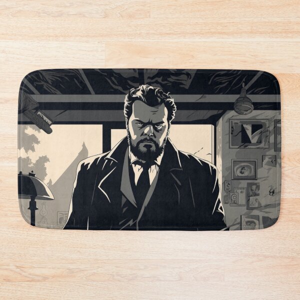 Item preview, Visions of Orson: A Cinematic Tapestry Inspired by Orson Welles Fanart designed and sold by BeerBot.